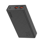 Supa Fly Power Bank 20000mAh - Black - Black