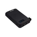 Supa Fly Power Bank 5000mAh with 3 USB Ports - Black - Black