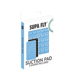 Supa Fly Rectangle Suction Pad - Black/Blue - Black / Blue