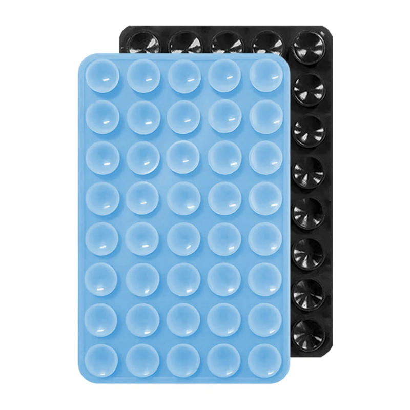 Supa Fly Rectangle Suction Pad - Black/Blue - Black / Blue