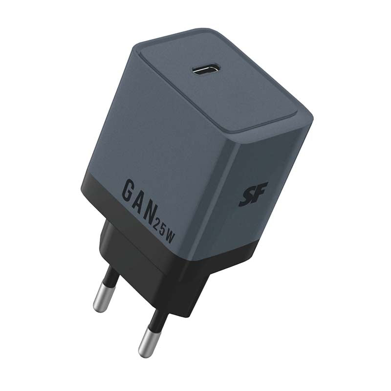 Supa Fly Signature Series 25W Type-C Wall Charger - Grey - Grey