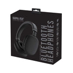 Supa Fly Signature Series Over-Ear ANC Wireless Bluetooth Headset - Grey - Grey