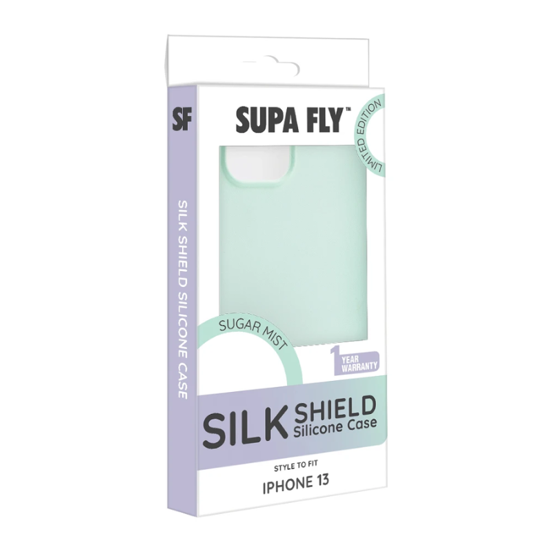 Supa Fly Silk Shield Case Apple iPhone 13 - Sage Breeze - Sage Breeze