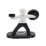 Supa Fly Spaceman 3-in-1 Magnetic Charger - Black - Black