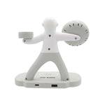 Supa Fly Spaceman 3-in-1 Magnetic Charger - Grey - Grey