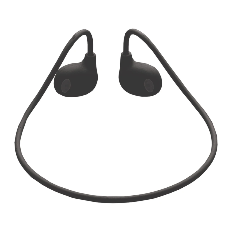 Supa Fly Sport Air Conduction Headset - Black/Green - Black / Green