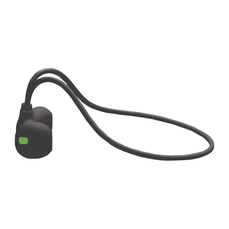 Supa Fly Sport Air Conduction Headset - Black/Green - Black / Green