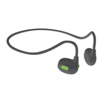 Supa Fly Sport Air Conduction Headset - Black/Green - Black / Green