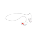 Supa Fly Sport Air Conduction Headset - White / Orange - White/Orange