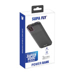 Supa Fly Super Vooc & PD 10 000mAh Power Bank - Black - Black