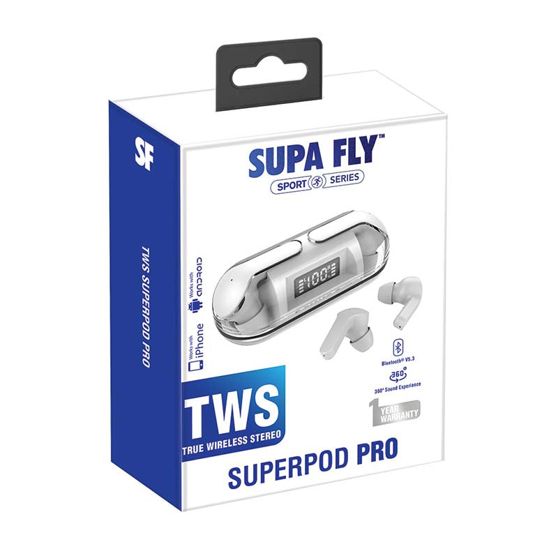 Supa Fly Superpod Pro - White - White