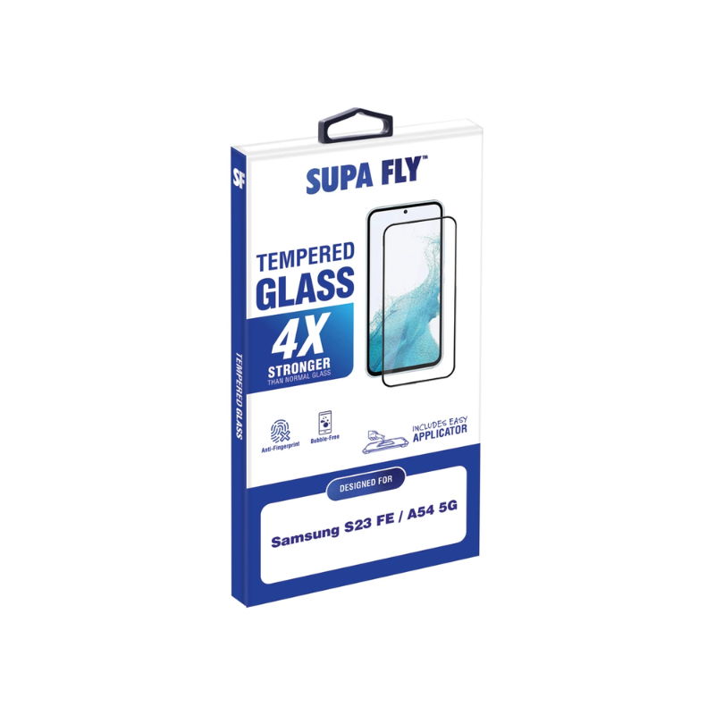 Supa Fly Tempered Glass Sam Galaxy A54 / S23 FE - Clear/Clear