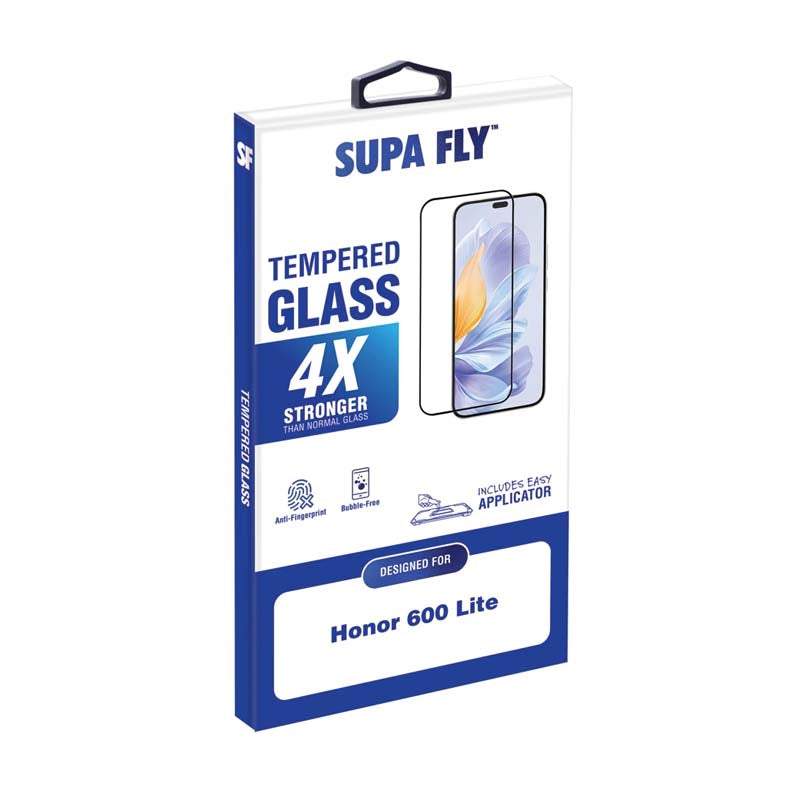 Supa Fly Tempered Glass Screen Protector Honor 600 Lite - Clear