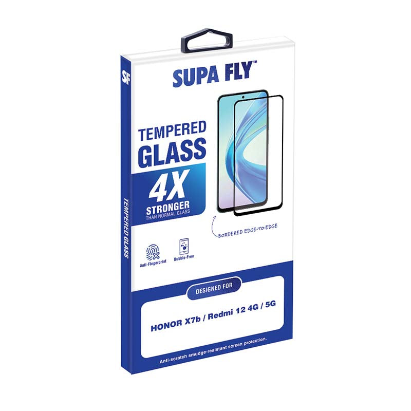 Supa Fly Tempered Glass Screen Protector Honor X7b - Clear