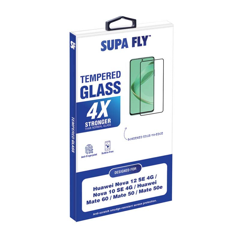 Supa Fly Tempered Glass Screen Protector Huawei Nova 12SE - Clear