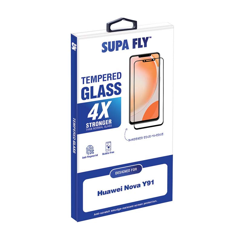 Supa Fly Tempered Glass Screen Protector Huawei Nova Y91