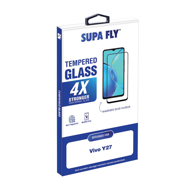Supa Fly Tempered Glass Screen Protector Vivo Y27