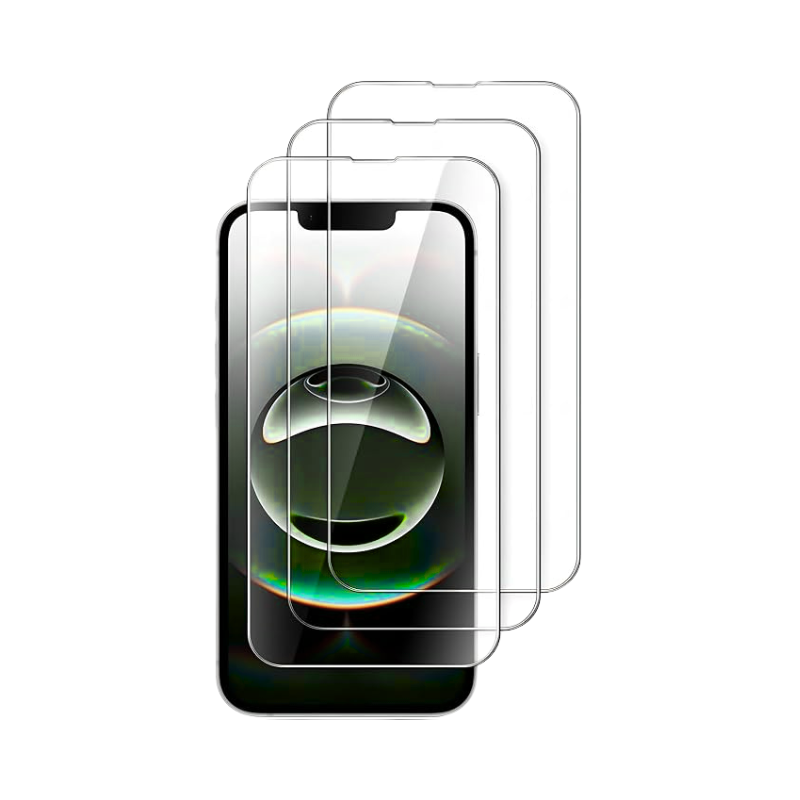 SF Tempered Glass w/app iPhone 17e/16e/14/13Pro/13