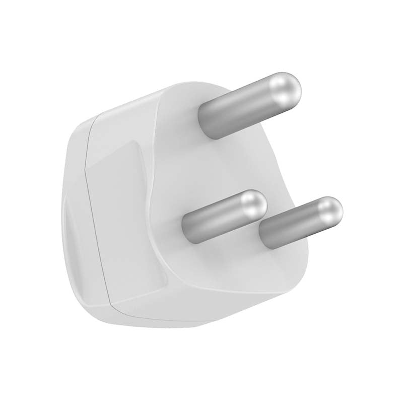 Supa Fly Travel Adapter 3 PIN SA Plug - White - White