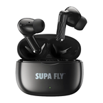 Supa Fly True Wireless Earbuds - Black - Black