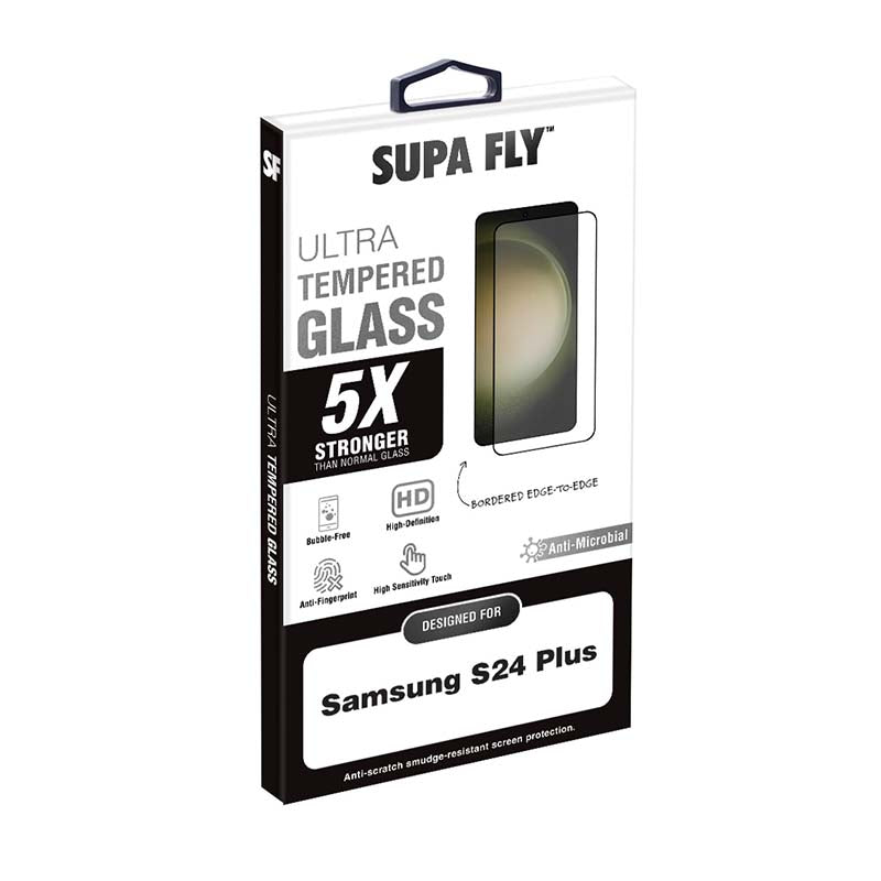 Supa Fly Ultra Tempered Glass Screen Protector for Samsung Galaxy S24 Plus - Clear