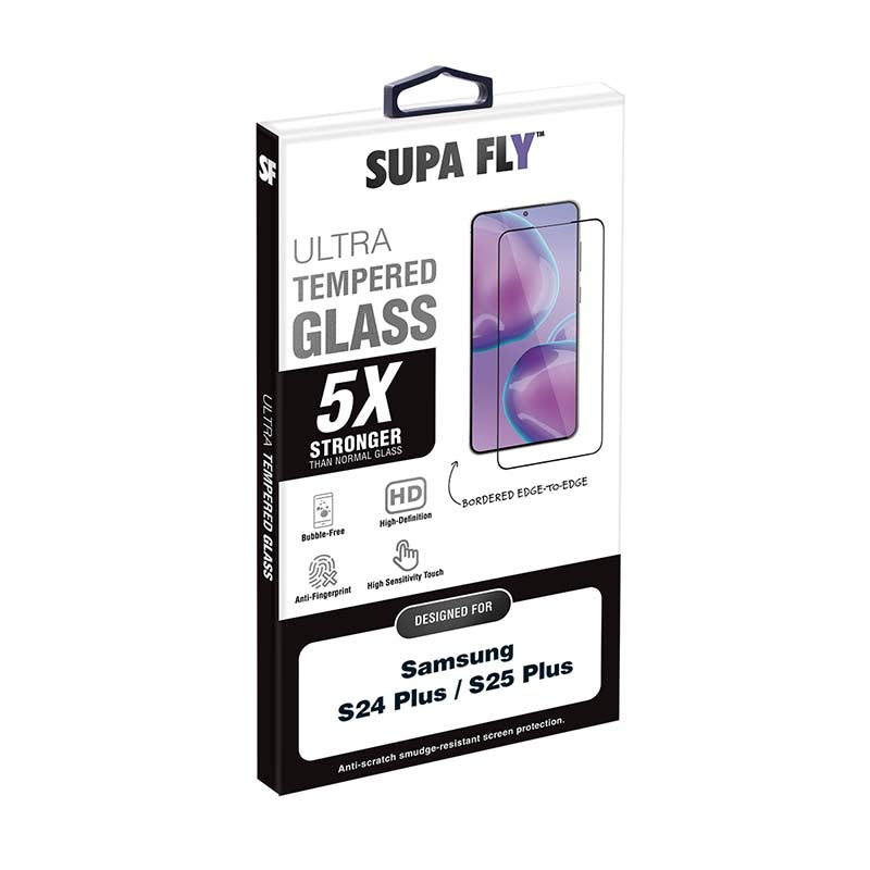 Supa Fly Ultra Tempered Glass Screen Protector for Samsung Galaxy S25 Plus - Clear