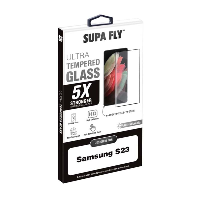 Supa Fly Ultra Tempered Glass Screen Protector Samsung Galaxy S23 - Clear