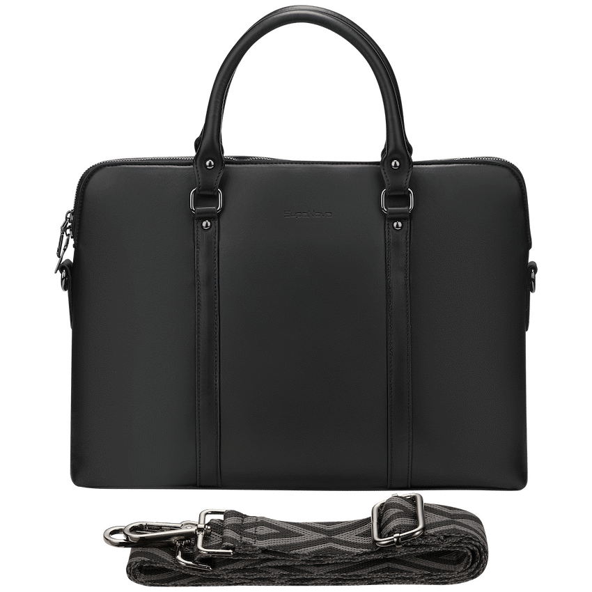 Supanova Azura Ladies 15.6’’ Laptop Tote Bag - Black - Black - Bags