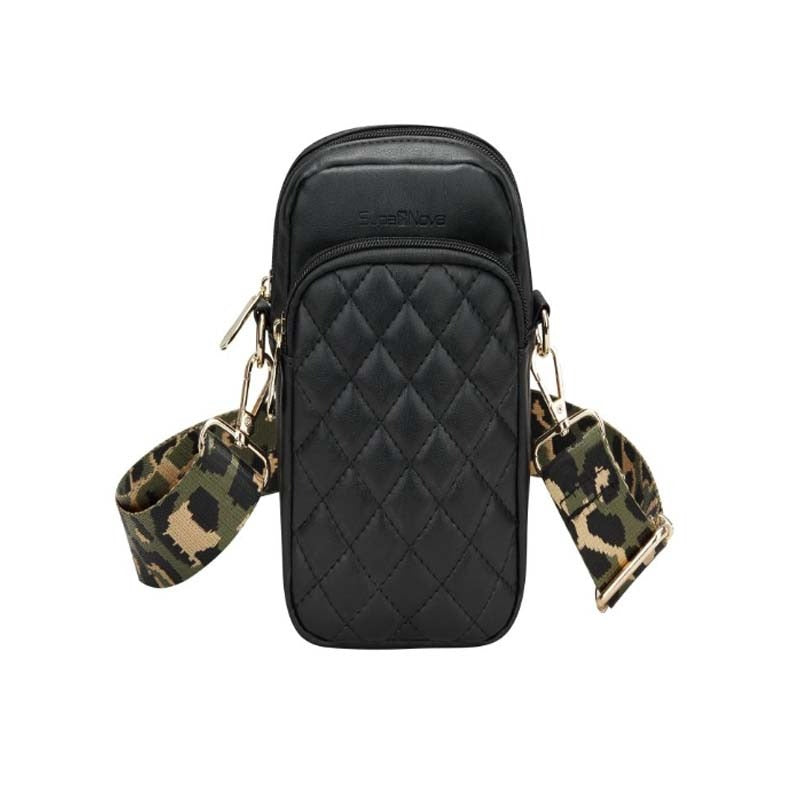 SupaNova Demi Device Cross Body Bag - Black - Black