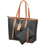 Supanova Elara Ladies 15.6’’ Laptop Tote Bag - Black - Black - Bags