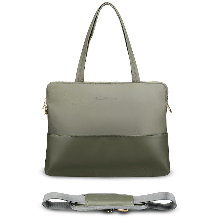 Supanova Gwen 15.6’’ Laptop bag Moss - Green - Green - Bags