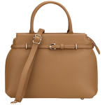 Supanova Hariette Ladies Handbag - Mustard Brown - Mustard Brown - Bags