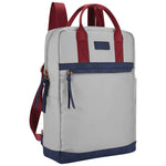 SupaNova Lara Series Ladies Laptop 15.6’’ Backpack - Grey / Blue / Red