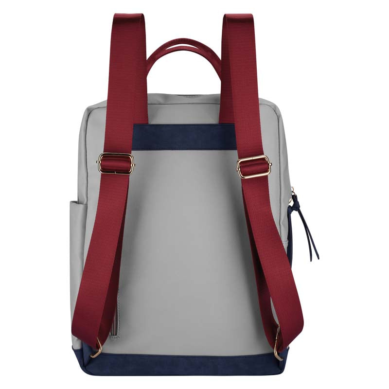 SupaNova Lara Series Ladies Laptop 15.6’’ Backpack - Grey / Blue / Red