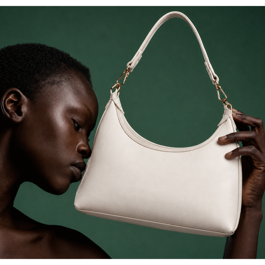 Supanova Leora Ladies Handbag - Stone - Stone - Bags