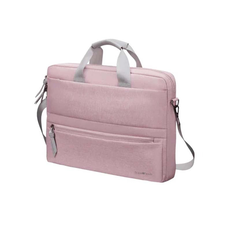 SupaNova Macy 15.6 Inch Laptop Shoulder Bag - Pink - Pink