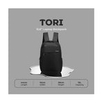 Supanova Tori 15.6’’ Laptop Backpack Black - Black - Bags