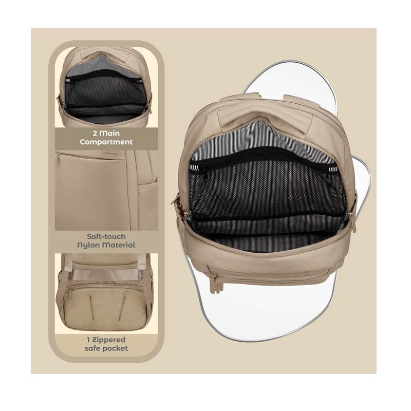 Supanova Tori 15.6’’ Laptop Backpack Tan - Tan - Bags