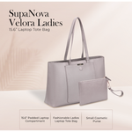 Supanova Velora Ladies 15.6’’ Laptop Tote Bag - Blush Purple - Blush Purple - Bags