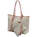 Supanova Zafira 15.6’’ Laptop Tote Bag - Brown - Brown - Bags