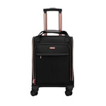 SupaNova Zoe 15.6 Inch Laptop Buisness Trolley Bag - Black - Black