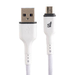 Superfly 2.4A Micro Usb 2M Cable - White - White