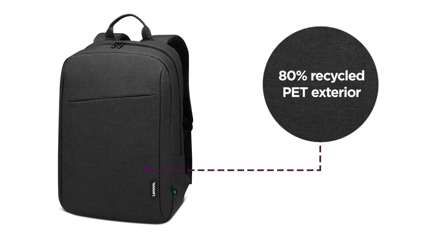 Lenovo B210 16-inch Notebook Backpack ECO - Black