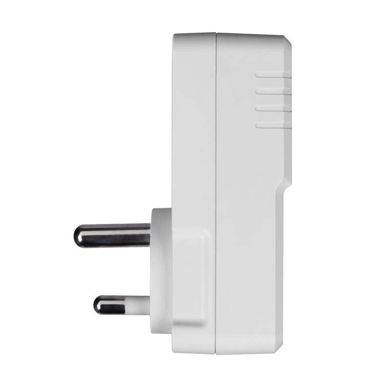 Switched 1 Way TV High Surge Adaptor - White