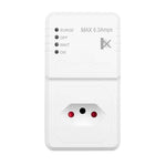 Switched 1 Way TV Surge Adaptor with SANS 164-2 - White