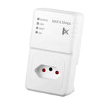 Switched 1 Way TV Surge Adaptor with SANS 164-2 - White