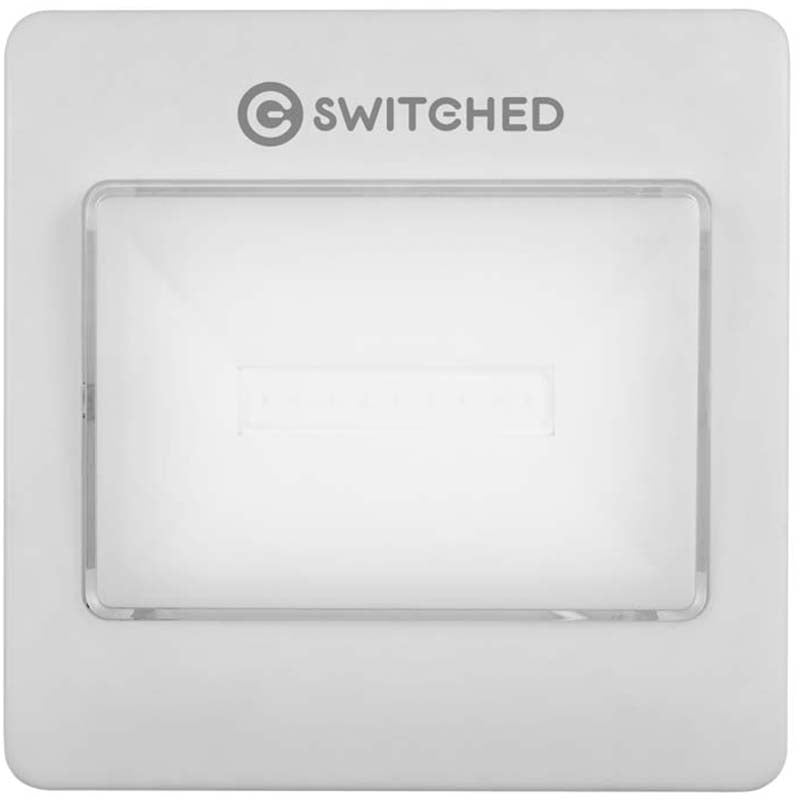 Switched 120 Lumen LED Light Switch - White – Technomobi (Pty) Ltd