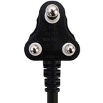 Switched 20m BTB Extension Cable/Cord/Lead Multiplug Heavy Duty - Black