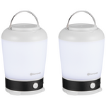Switched 2x Stella Rechargeable Camping Lantern - White - Lighting