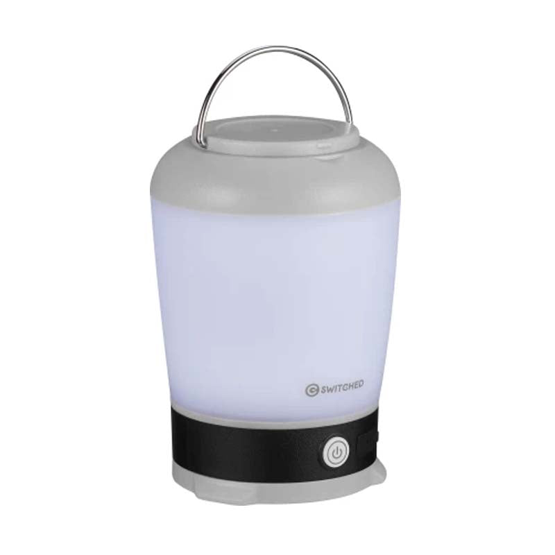 Switched 2x Stella Rechargeable Camping Lantern - White - Lighting